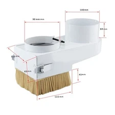 Spindle Dust Shoe Vacuum Cleaner Woodworking Cover for CNC