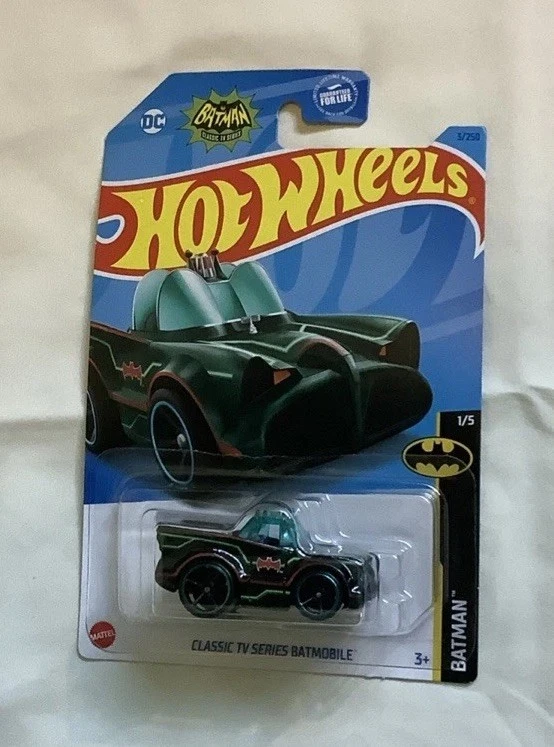 Complete 5 of 5 Set of 2023 Release Batman Inspired Hot Wheels - Unopened - Image 2 of 4