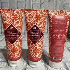 3 Bath  Body Works Portofino Pink Prosecco 24HR Ultra Shea Body Cream 8 OZ