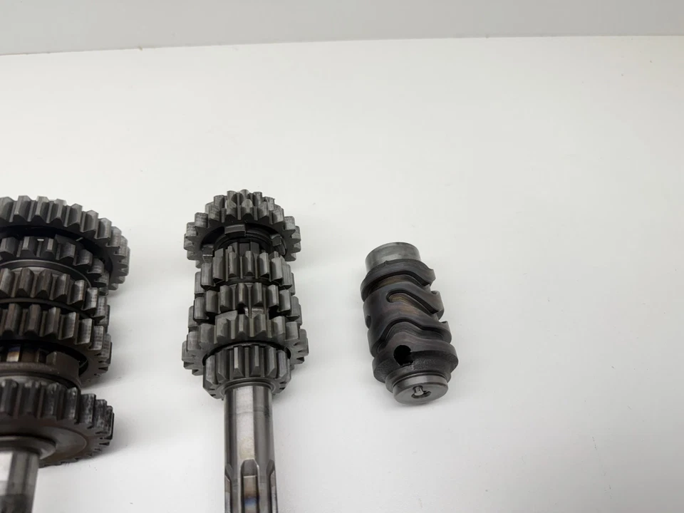 Suzuki RM125 RM 125 1996 transmisión transmisión cambio tambor horquillas ejes engranajes OEM Foto 3 de 4