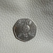 UK 50p 2018 Elizabeth II Flopsy Bunny Fifty Pence Coin Uncertified