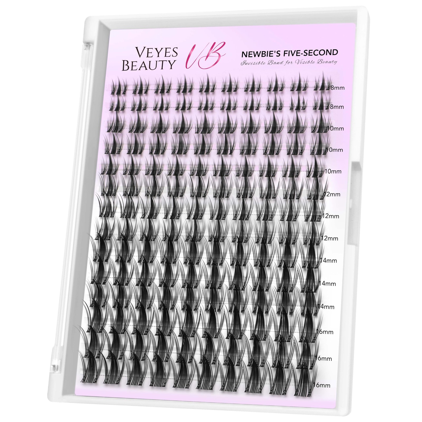 Sguardo da Diva con VEYESBEAUTY: Ciglia Cluster Newbie 5 Second 3D
