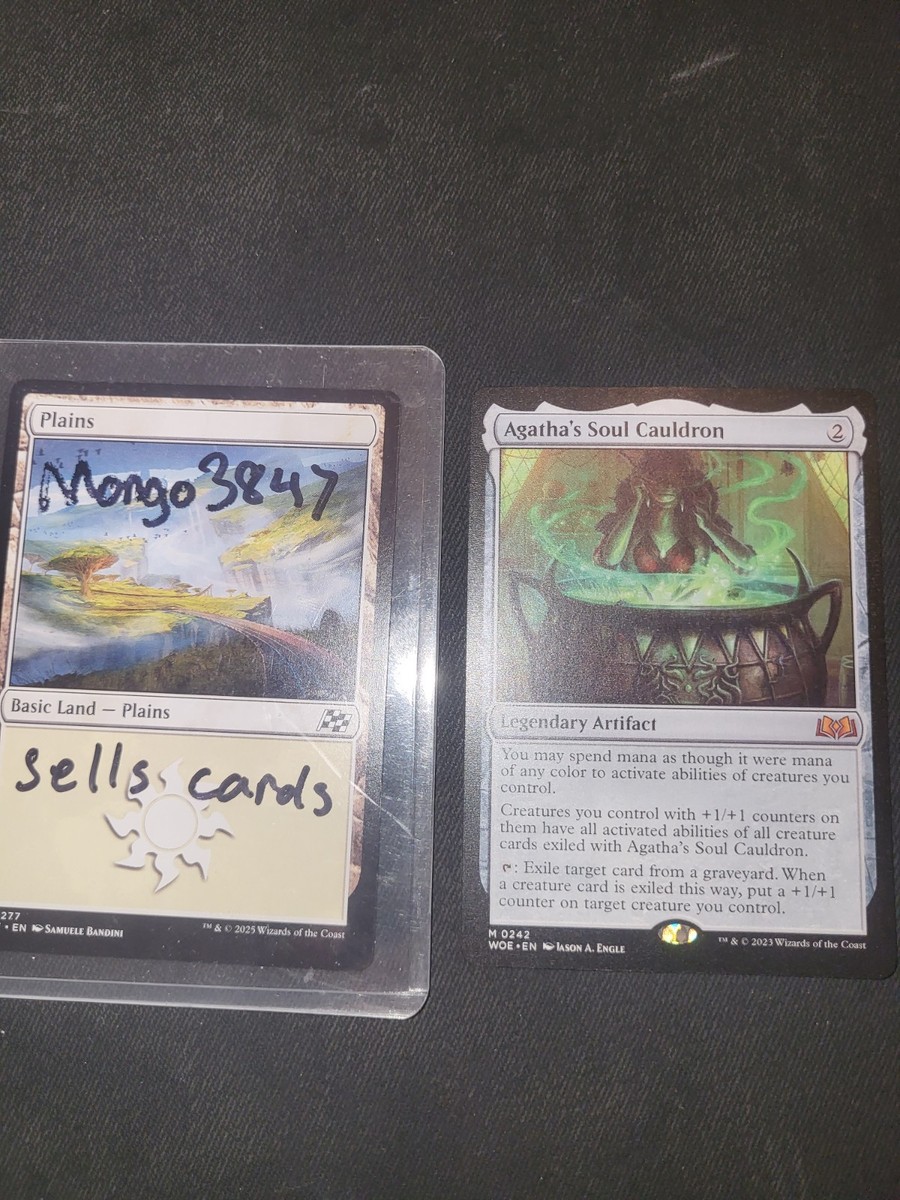 Agatha's Soul Cauldron 2枚セット Agatha's Soul Cauldron Wilds of Eldraine Regular for sale online