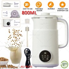 800ml Soymilk Machine Juicer Automatic Heating Free Filter Soybean Milk Maker AU
