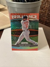 Rafael Devers 2020 Panini Prizm Brilliance Red Mojo Boston Red Sox #B-8 /149
