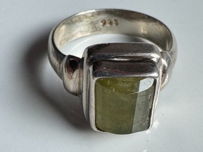 Ring mit  Turmalin 925er Silber - hochwertige Juweliersarbeit - Größe 54