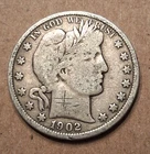 1902 BARBER HALF DOLLAR