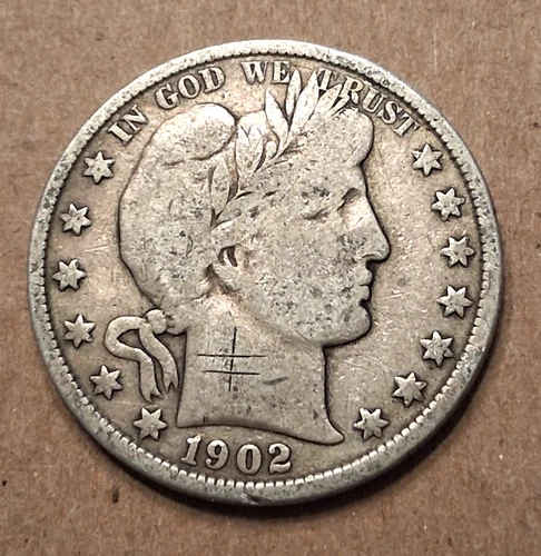 1902 BARBER HALF DOLLAR