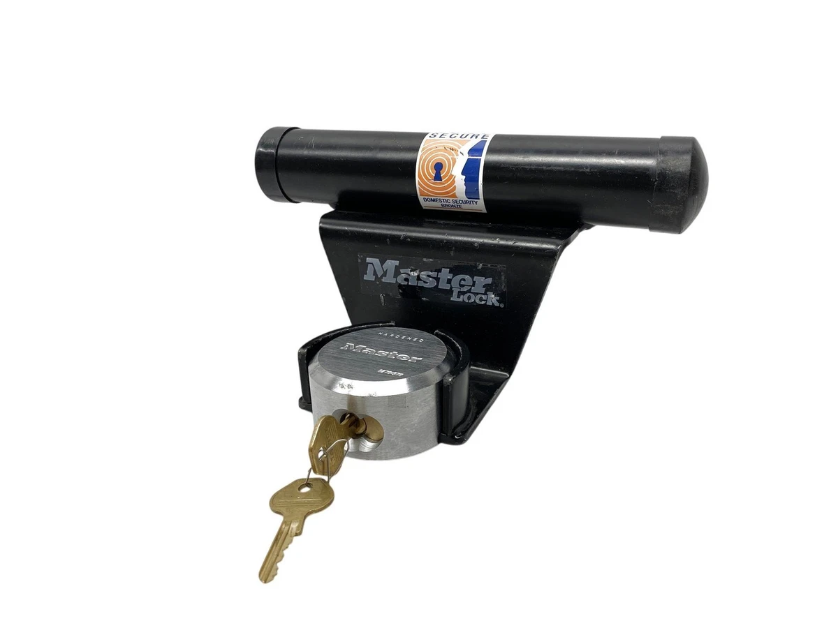 Master Lock 7804EURT Confezione Da 2 Lucchetti In Acciaio Laminato – Rivestiti In Nero – 7,8 X 4 X 2,9 Cm – Antiscasso