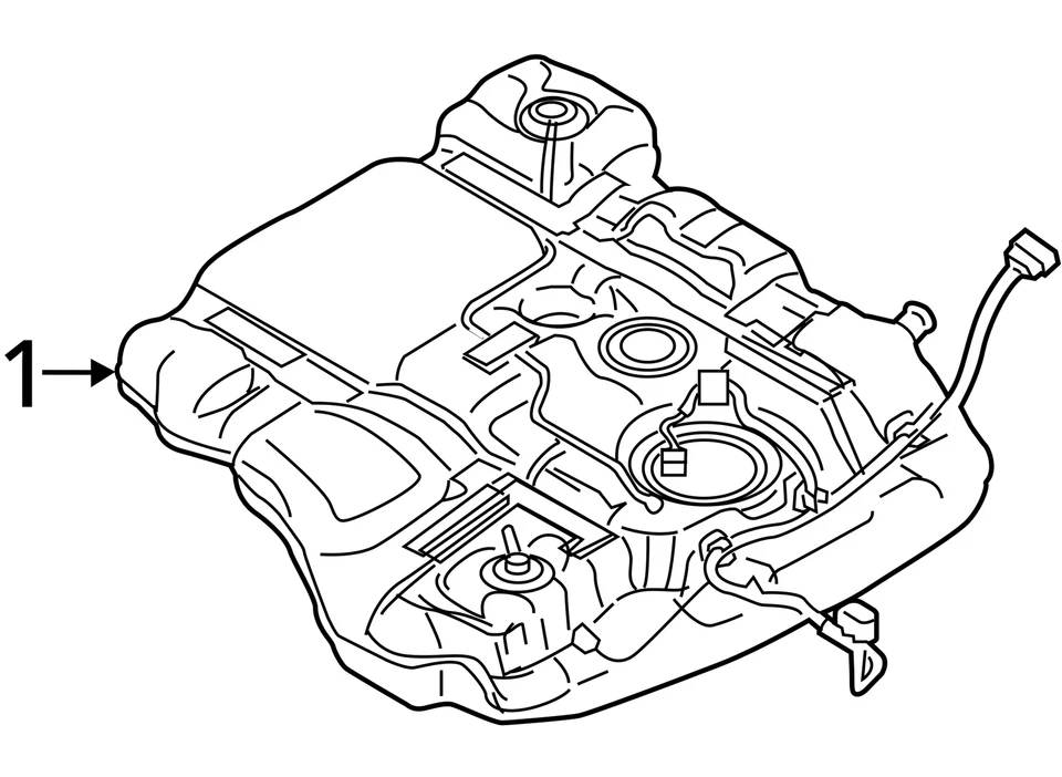 (LOCAL PICKUP ONLY) Fuel Tank FWD Fits 11-15 MKX 727583 - Изображение 4 из 4