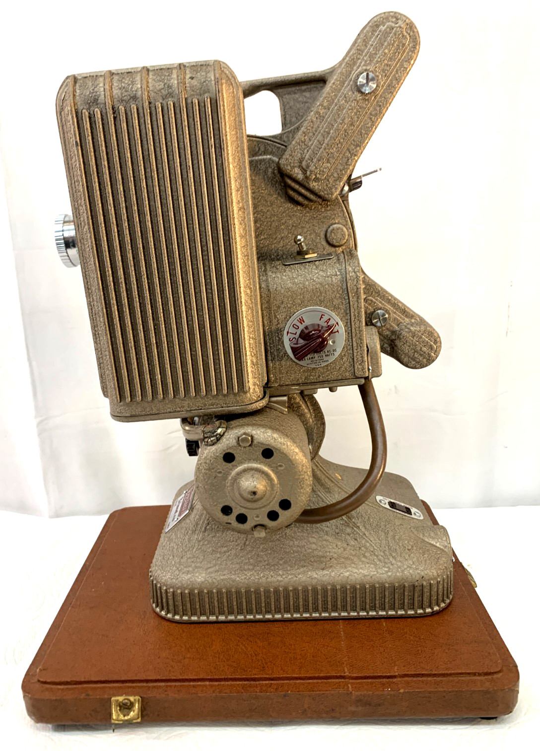 Vintage KEYSTONE Belmont K161 ~ 16mm Movie Film Projector w/Case Parts or Repair