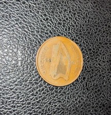 Irish Free State 1 One Penny 1933 Copper Coin Ireland Old Money