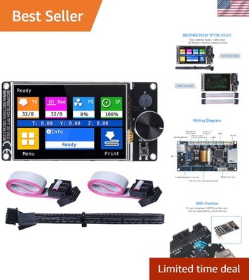Touch Screen Display for 3D Printer Controller Dual Mode WiFi Compatible