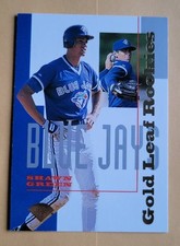 SHAWN GREEN - 1995 Leaf Gold Leaf Rookies #3  **MINT**  FREE SHIP & RETURN!