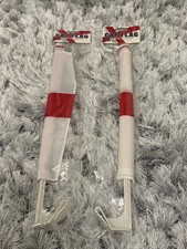 2 x England Car Flags. Window attachment, exterior St George flag.