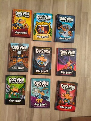 Dog Man Bücher | Dav Pilkey | Comic Kinderbuch | Hardcover | Abenteuer Humor
