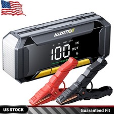 6000A Car Battery Jump Starter w/Dual USB Quick Charge & DC Output 12V Jump Pack