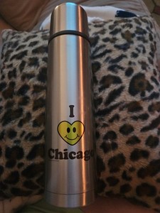 Thermos Brand 1 L I Love Chicago Insulated Thermos