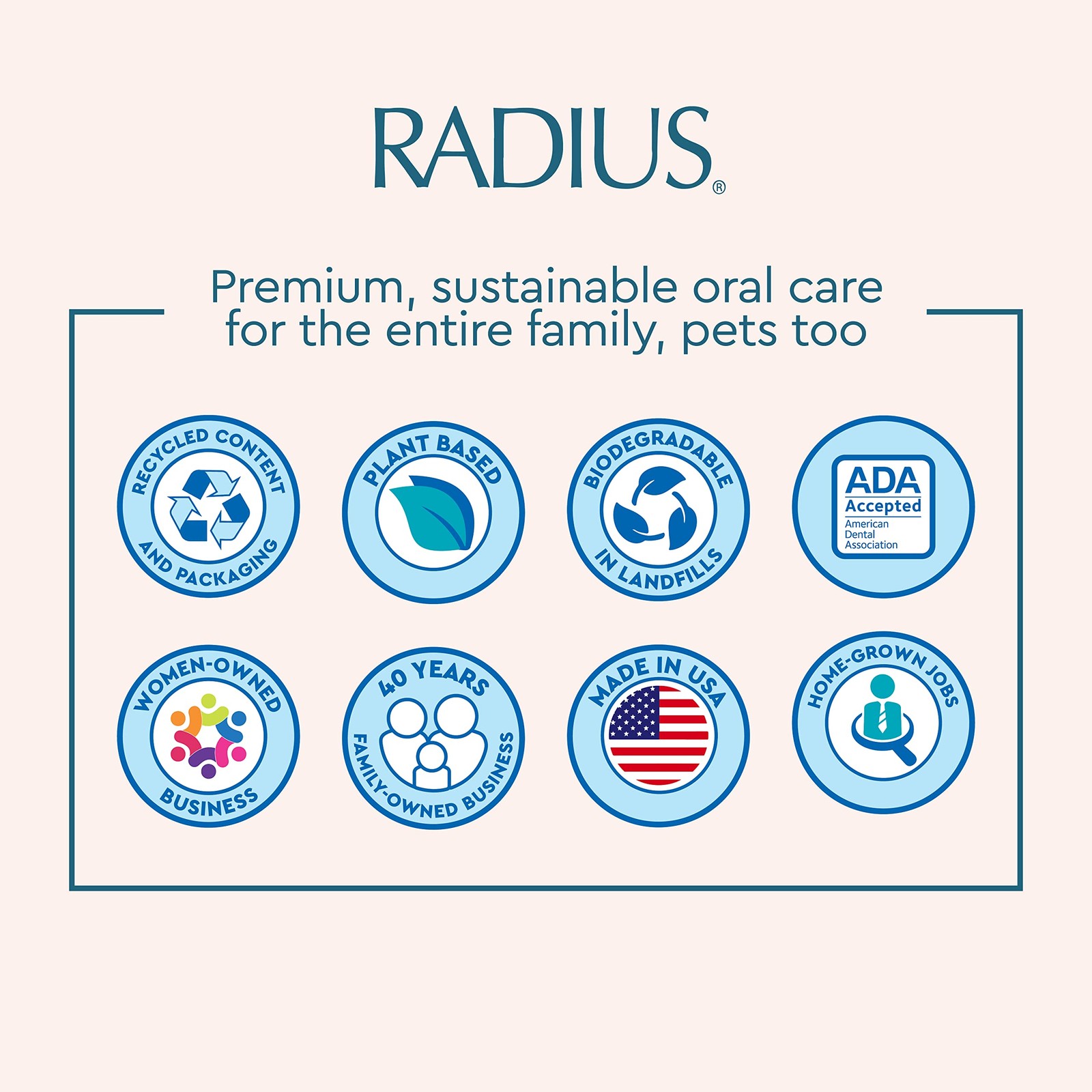 Radius Totz Kids Toothbrush Extra Soft BPA Free Designed for 18 Months and Up