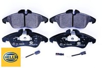 Hella 8DB355014-481 Bremsbelagsatz FüR Scheibenbremse Bremsbelagsatz