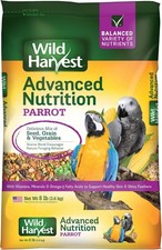 Wild Harvest Advanced Nutrition Parrot 8 Pounds, Seed, Grain And Vegetable Mix