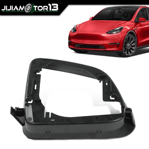 Fit For 20-23 Tesla Y Side Mirror Base Support Ring Frame Cover Driver Side - Picture 3 of 12