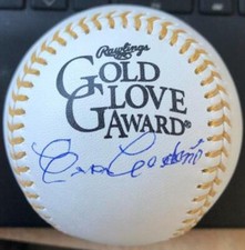 Cesar Cedeno Autographed Rawlings Official Gold Glove Baseball 