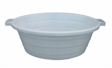 Bekaform Vasca Ovale Plastica Grigio/Granito 84 Litri 85x65x32 cm Stendibiancheria