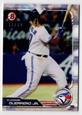 Vladimir Guerrero Jr 2020 Bowman Transcendent Through Years VIP Card 2019 /50