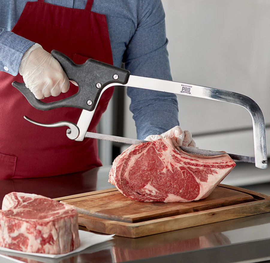 NEW Commercial MS-16 Butcher Series 16" Stainless Steel Butcher Hand Meat Saw