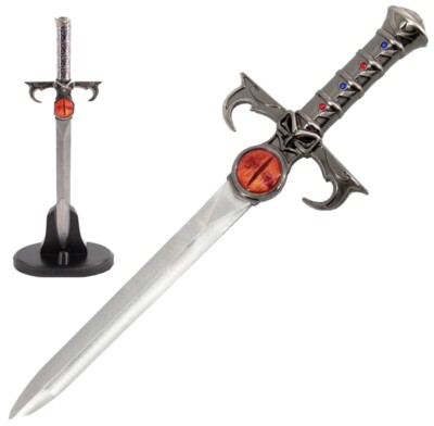 16  ThunderCats Sword Of Omen Lion O Sword W Stand New Mold Version FS 61 S