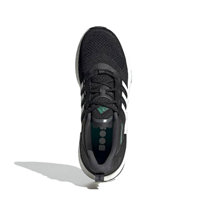 ADIDAS EQUIPMENT PLUS BLACK WHITE GREEN MENS RUNNING SHOES SIZE 10 BOOST NEW Adidas Equipment Plus EQT Ultra Boost Black White Run Shoes  main image 2