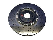 2015 - 2020 JAGUAR F-TYPE REAR LEFT RIGHT CARBON CERAMIC BRAKE ROTOR *LIKE NEW*