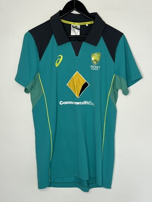 Cricket Australia Official Jersey Shirt Top Asics CBA Short Sleeve