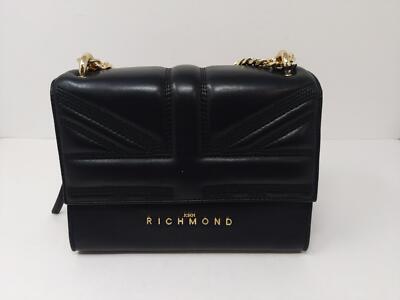 John Richmond Gekok Women's White Shoulder Bag, Black, Onesize