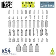 3D printed set - Water Bottles - Basing Scatter Scenery for Miniature Bases
