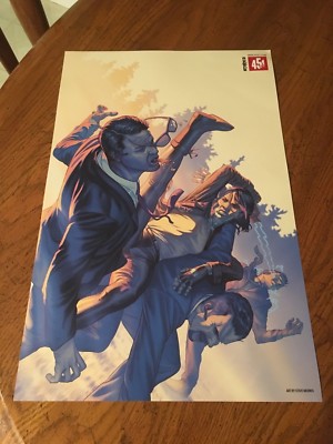 STAINED Emma London 451 Comics Steve Morris Poster Art Print NYCC Comic Con 2017