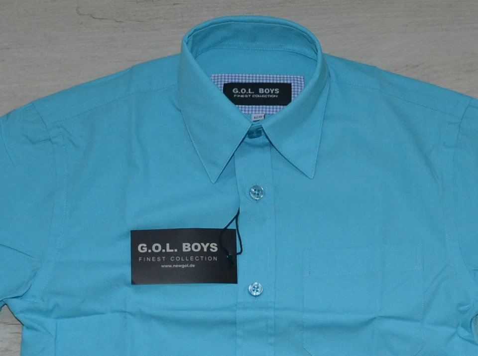 G.O.L. BOYS FINEST COLLECTION KLASSICHES HEMD REGULAR FIT FESTIV  Gr. 128 / 8 Y - Bild 2 von 3
