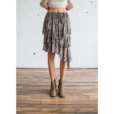 Isabel Marant Etoile Jeezon Tiered Skirt Size 34