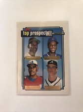1992 Topps Gold Chipper Jones #551