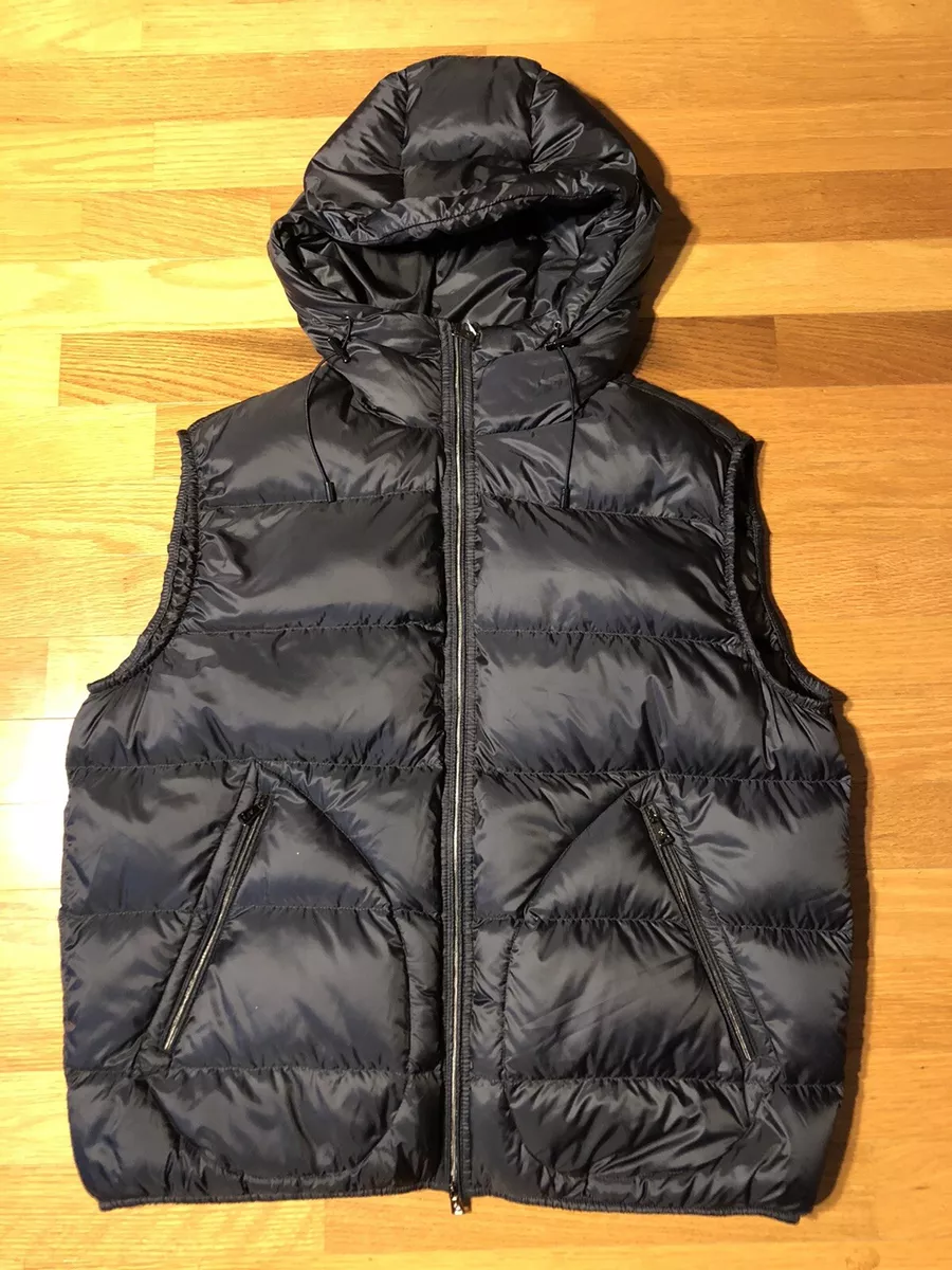Polo hooded down clearance vest