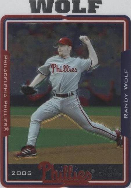 2005 Topps Chrome - Randy Wolf #11 - 1 of 1
