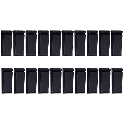 20PCS Cable Management Clips Self-Adhesive Cord Organizers Wire Holder - Afbeelding 10 van 12
