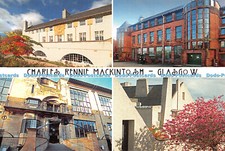 D100397 Charles Rennie Mackintosh. Glasgow. Lyrical Scotland. Multi View