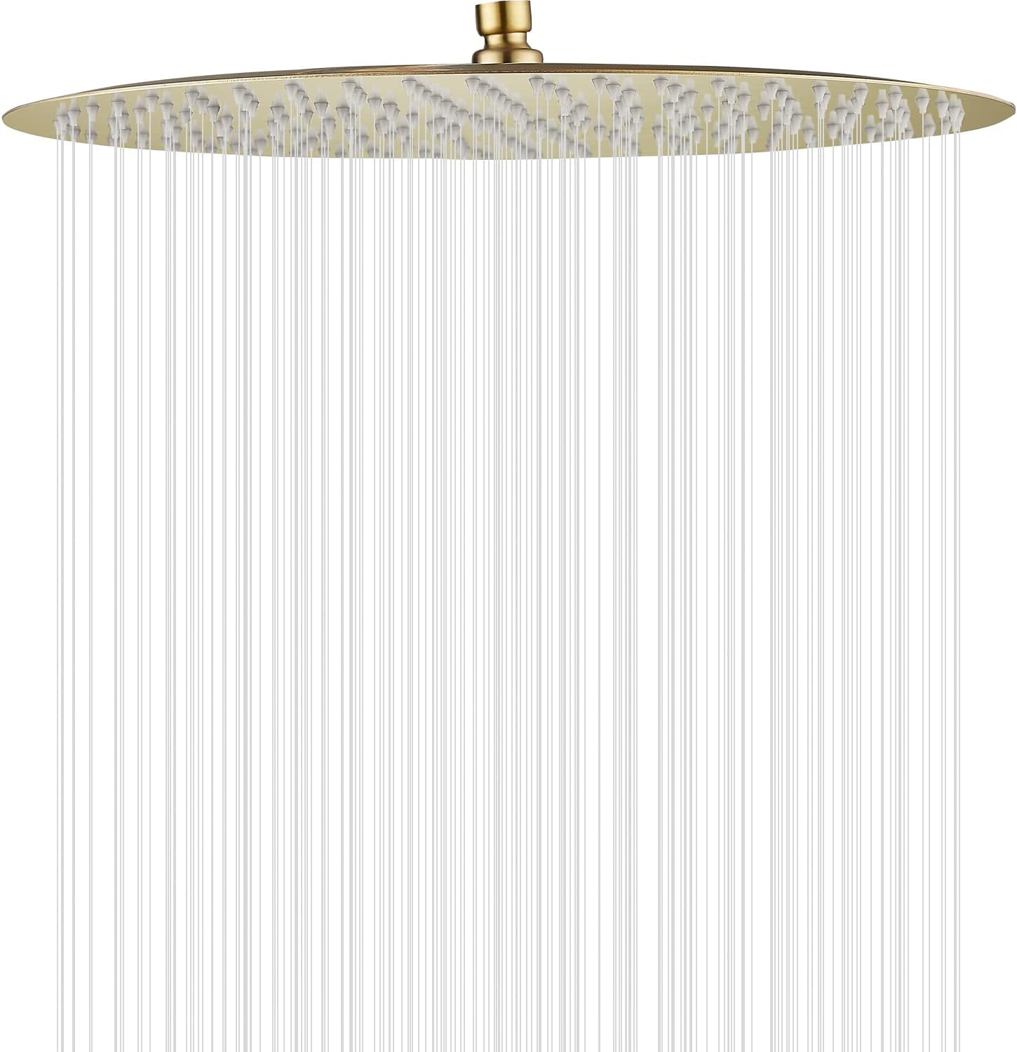 High Pressure round Shower Head 12 Inches Large Stainless Steel Shower Heads Ult