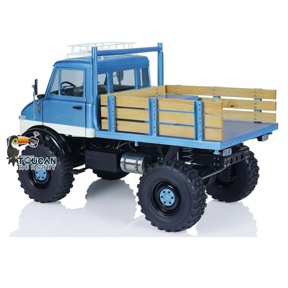 LESU 1/10 4X4 RAVE-UM406 RC Off-road Vehicle Crawler Truck Car w/ Sound Winch - Image 4 of 4