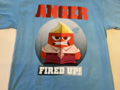 NEW DISNEY INSIDE OUT ANGER TEE FOR KIDS - Picture 2 of 3