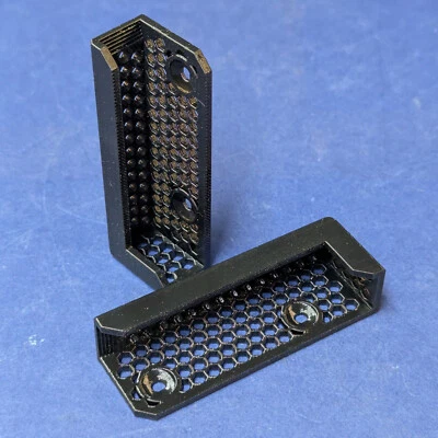 BEARDYTECH Pair of Wall Mount / Corner Brackets for Ipad / Tablet, Honeycomb, PETG 3DP