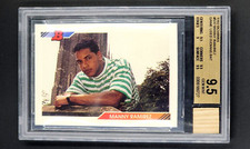 1992 Bowman With Game Used Bat #532 Manny Ramirez RC Rookie BGS 9.5 Gem Mint