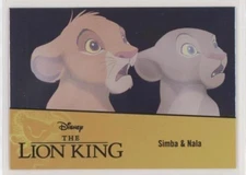 2020 Upper Deck Disney The Lion King Silver Simba & Nala #52